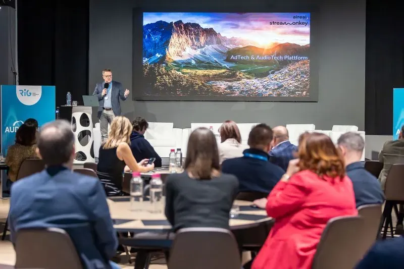 Markus Adomeit auf dem AudioVationDay 2026